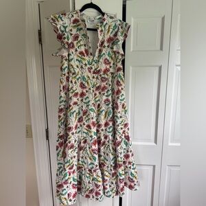 CROSBY by Mollie Burch Multicolor Floral Midi Dress